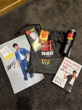 Matt Rife Stay Golden Tour Gold VIP Bundle